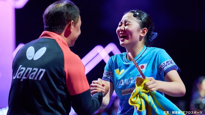 張本美和、0－2から大逆転で準々決勝進出！「我慢すればチャンスあると思っていた」松島輝空らもベスト8入り【卓球・WTT横浜】|TBS NEWS DIG