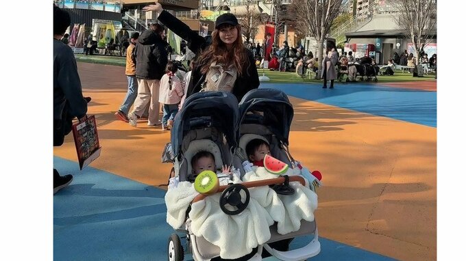 【 中川翔子 】　双子の息子と〝聖地〟後楽園へ　「人生最大の夢」戦隊ショー観覧　「叶えました、夢みたい！！やったーー！超楽しかったー！！」|TBS NEWS DIG