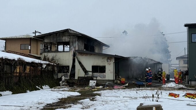 【速報】山形市中野の火災　2人目も遺体で発見　4人家族のうち2人と連絡とれず　|　山形のニュース│TUYテレビユー山形