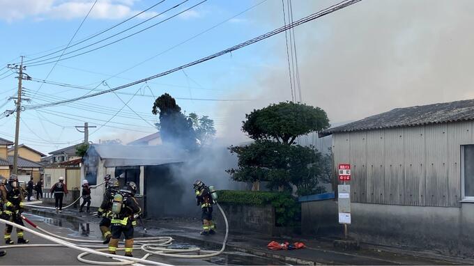 焼け跡から1人の遺体　40代の娘か　長崎県諫早市の民家火災　|　長崎のニュース | 天気 | NBC長崎放送
