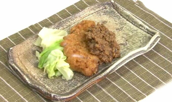 肉味噌をそえて追い豚必至？「豚みそトンカツ」簡単レシピ【わっちtheキッチン】　|　青森のニュース│ATV NEWS│青森テレビ