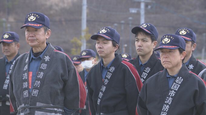 防災意識新たに…新春恒例・消防出初め式 山口・岩国|TBS NEWS DIG