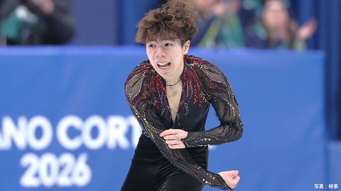 「緊張することなく伸び伸びとできた」ノーミス＆自己新の佐藤駿、プレッシャー乗り越え会心演技、坂本らも涙【フィギュア団体】|TBS NEWS DIG