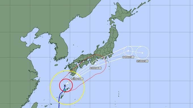 【台風情報】台風6号は九州、四国、近畿、東海、関東で大雨に　東京も大雨…近畿では最大350ミリの雨量も　最大瞬間風速は40メートル　気象庁発表【今後の進路と勢力】　|　山形のニュース│TUYテレビユー山形