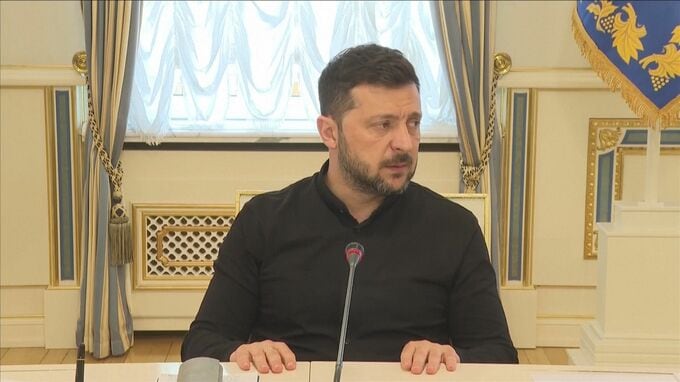 ゼレンスキー大統領、首脳会談までに停戦を要求　ロシア提示の文書は「覚書ではなく最後通告で実行不可能」と批判|TBS NEWS DIG