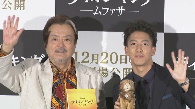 【尾上右近】　『ライオン・キング』　”ムファサ役”を大和田伸也から継承　「期待を裏切らないように懸命に」|TBS NEWS DIG