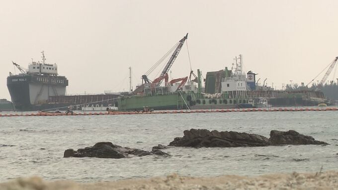 「海上ヤード設置工事は事前協議の対象」辺野古移設めぐり県が大浦湾側の工事中断求める　|　沖縄のニュース｜RBC 琉球放送