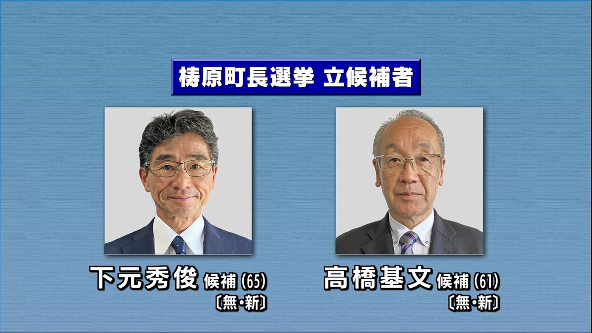 高知・梼原町長選挙が告示　新人の元町議2人が立候補（2日午前11時時点）