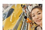 鈴木紗理奈さん ドクターイエローの写真を公開 「みんなにもラッキーお裾分け」|TBS NEWS DIG