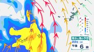 【大雨情報】先島諸島　“警報級”大雨おそれ　1時間に最大50mm“非常に激しい雨”のところも　熱帯低気圧の影響【雨と風のシミュレーション】　|　富山のニュース｜天気・防災｜チューリップテレビ