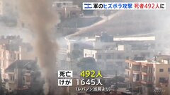 死者は492人に　イスラエル軍がヒズボラを標的に行った大規模攻撃| TBS CROSS DIG with Bloomberg