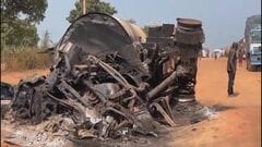 ナイジェリア タンクローリーが横転し爆発 35人死亡| TBS CROSS DIG with Bloomberg