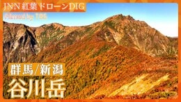谷川岳 【JNN 紅葉ドローンDIG 2025】|TBS NEWS DIG