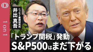 【投資家は3か月しのげ】ニッセイ基礎研究所・井出真吾／トランプ関税で暴かれた米株の割高感とAIバブル／ファンドの破綻・凍結に警戒／日経平均株価3万円割れの可能性は？【CROSS DIG 1on1】| TBS CROSS DIG with Bloomberg