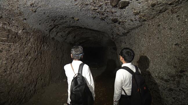 「南九州への米軍上陸を叩く」関西の飛行場から特攻機の計画か？観光名所の下に眠る『巨大地下壕』　終戦間際の突貫工事は何のため？【戦後80年　戦争遺跡】|TBS NEWS DIG