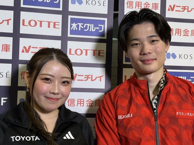 紀平梨花、初のアイスダンスで2位スタート「お披露目会みたいな感じで楽しもうと」2日にフリーダンス【西日本選手権】|TBS NEWS DIG