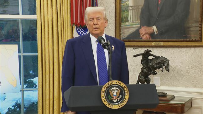 トランプ大統領 ウクライナ領土について「一部は返ってくると思う」　プーチン大統領と交渉開始合意|TBS NEWS DIG