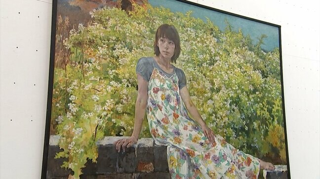 多彩なジャンルの絵画を集めた美術団体「創元会」の作品展 自由なテーマで描かれた約130点【岡山】|TBS NEWS DIG