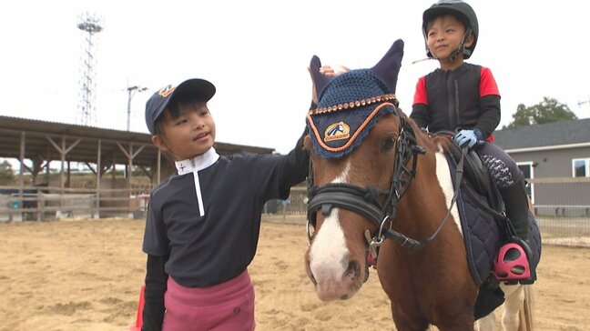 7歳と5歳の馬術きょうだい「ハウル、いくよ！」　相棒のポニーとともに急成長、障害競技・中学生以下の部で3位入賞|TBS NEWS DIG