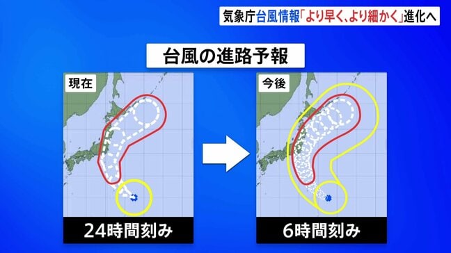 「より早く、より細かく」台風情報が2030年目途に大きく進化へ　発生「前」と「後」の情報提供の充実目指す　実現すれば約40年ぶりの改善|TBS NEWS DIG