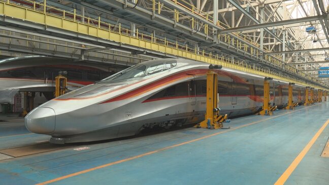 総延長5万キロ超　中国高速鉄道の修理工場を公開　技術力をアピール|TBS NEWS DIG