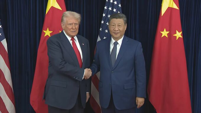 米中首脳会談「経済や貿易・エネルギー分野の協力強化で一致」 中国国営メディアが報道