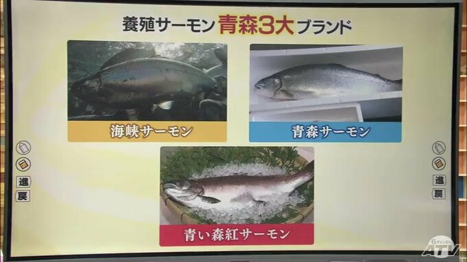 青森「３大サーモン」青森・青い森紅・海峡！　全国のご当地サーモンは約80種類　その背景に12年連続好きな寿司ネタ第1位の存在　|　青森のニュース│ATV NEWS│青森テレビ