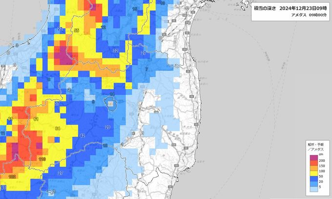 会津・中通りで大雪予想　交通障害、落雪など注意　福島　|　福島のニュース│TUF