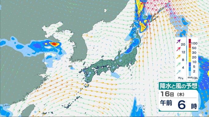 【大雨・猛暑】台風9号から変わった低気圧が北日本へ…土砂災害に「厳重警戒」 全国的な猛暑と急な雷雨にも注意【雨風シミュレーション】|TBS NEWS DIG
