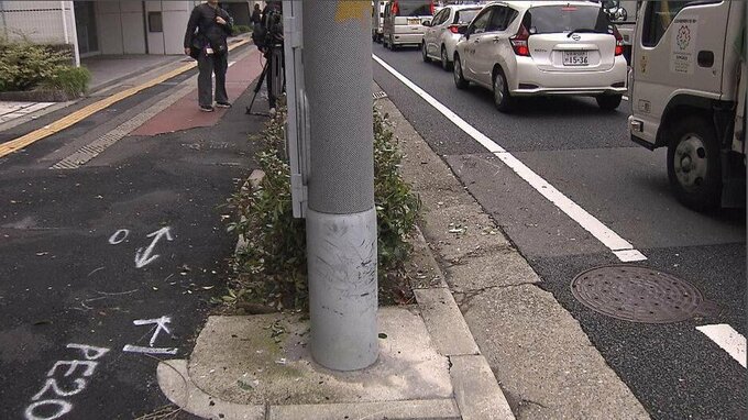 ひき逃げ死亡事件でトラック運転手の男を逮捕　バイク運転の男性が死亡　バイクは事故のはずみで電柱にぶつかる　大阪・淀川区十三東の路上|TBS NEWS DIG