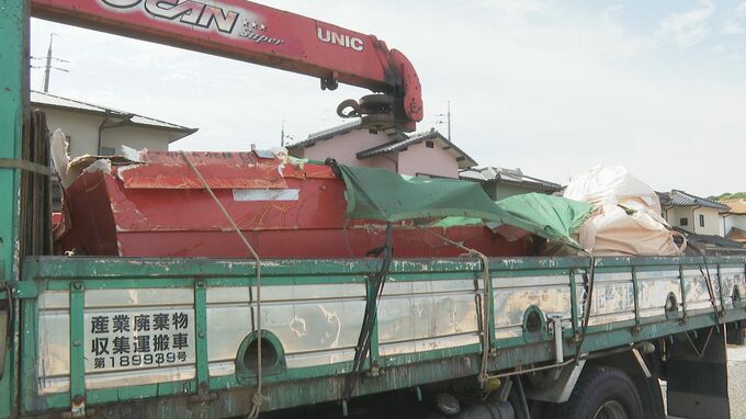 韓国船籍のケミカルタンカー転覆　漂流物の撤去作業始まる　|　山口のニュース・天気・防災｜tys NEWS｜ｔｙｓテレビ山口