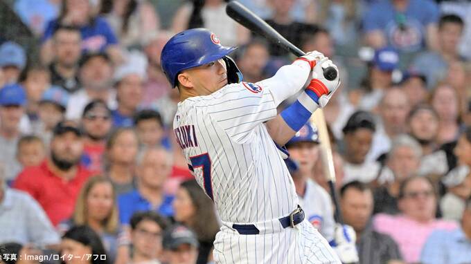 鈴木誠也、MLB打点トップに浮上！自己最多にあと1打点の「73」 2打席連続タイムリーで逆転勝利導く、今永3被弾も今季5勝目|TBS NEWS DIG