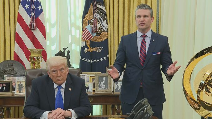 ヘグセス米国防長官が来週、初の日本訪問　中谷防衛大臣・石破総理と会談へ　日米同盟のさらなる強化を協議|TBS NEWS DIG