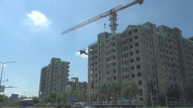 中国　1月の新築住宅価格指数　主要都市の8割にあたる56都市で下落　