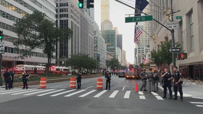 NY中心部での乱射事件　容疑者はNFL本部に向かおうとしていたか|TBS NEWS DIG
