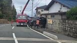 乗用車が民家に突っ込む 高齢男性を搬送　山口・宇部　|　山口のニュース・天気・防災｜tys NEWS｜ｔｙｓテレビ山口