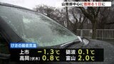 呉羽山で激しいあられ… 富山県内「冬の寒さ」再来 一方で松川べりに桜のつぼみ|TBS NEWS DIG
