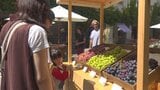 一粒から購入できる「葡萄ワゴン」が人気 リゾナーレ八ヶ岳の「回廊の葡萄フェスタ」 山梨・北杜市 | 山梨のニュース | UTYテレビ山梨