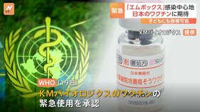 「エムポックス」が世界中で感染拡大　コンゴでは死者の6割が5歳未満　注目される日本のワクチン|TBS NEWS DIG