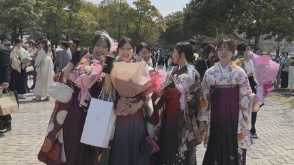かけがえのない財産」 2286人が新たな一歩 山口大学で卒業式 |
