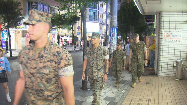 「やってますアピール」「治安良く」賛否両論の米軍単独パトロール、那覇市で初実施　未明の市街地を憲兵（MP）が闊歩|TBS NEWS DIG