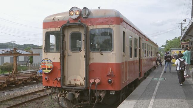 いすみ鉄道で「キハ52」との別れ惜しむイベント　老朽化・部品調達困難・多額の検査費用を理由に引退　昨秋の脱線事故以来全線運転見合わせ続く|TBS NEWS DIG