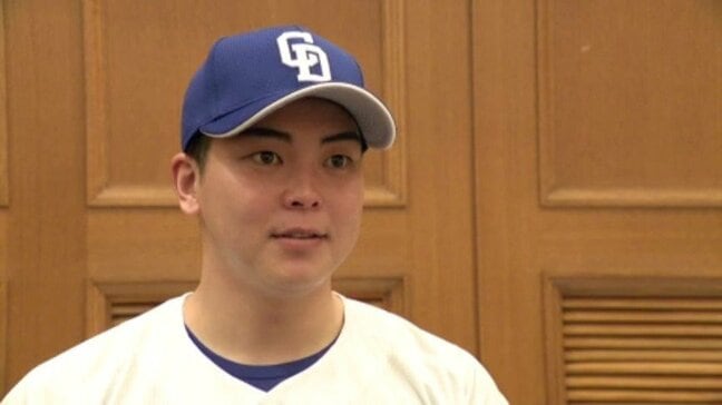 中日ドラゴンズが新人入団会見 聖カタ出身の桜井投手と愛媛MPの三上選手が日本一への貢献誓う 愛媛|TBS NEWS DIG