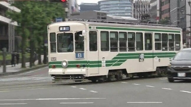 レール剥離の熊本市電(路面電車) 2日朝から全線運行再開 熊本|TBS NEWS DIG