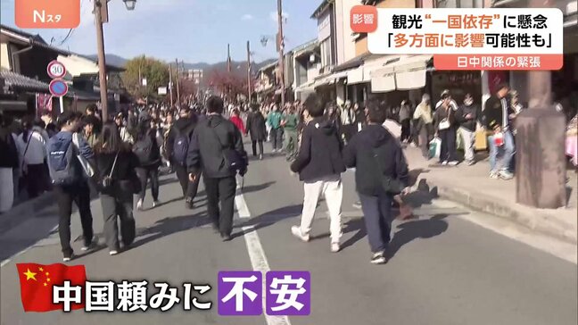 日中関係悪化 観光地や百貨店から不安の声 影響長期化で「賃上げ」鈍るおそれも|TBS NEWS DIG