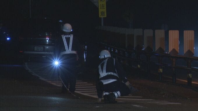 道路横断中の男性はねられ死亡 石川・小松市の加賀産業開発道路　|　石川県のニュース｜MRO北陸放送
