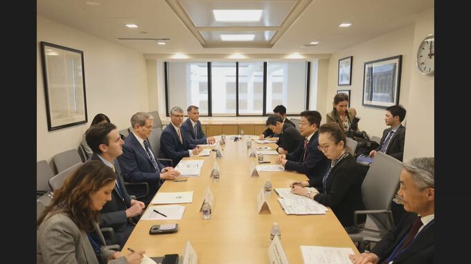 日米財務相会談　アメリカ側も内容を発表 「“為替レートに関する問題”について協議継続」と表現|TBS NEWS DIG