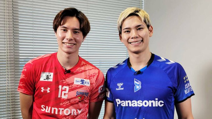 日本で初プレーの髙橋藍「世界最高峰のリーグにする為に帰ってきた」 西田有志「駆け引き見られる」SVリーグ10月11日開幕|TBS NEWS DIG