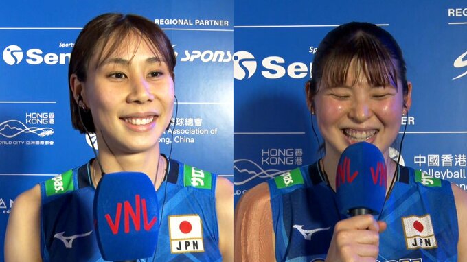 女子バレー無傷の5連勝 チーム最多29得点の和田由紀子「自分の役割は果たせたかな」山田二千華「苦しい状況ではあった」|TBS NEWS DIG