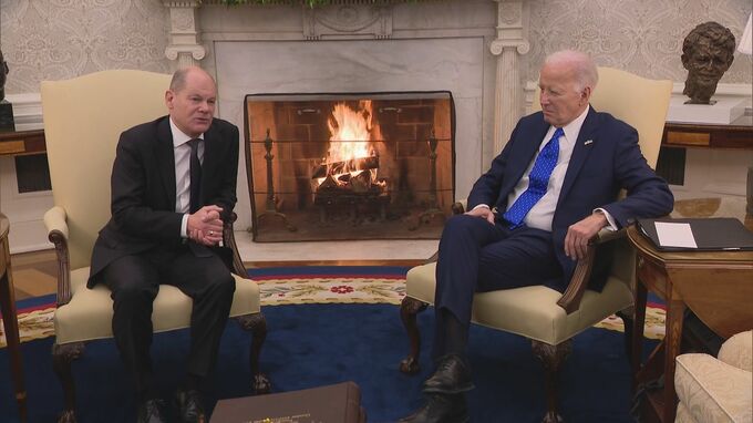 米独首脳会談でバイデン大統領「議会がウクライナ支援しなかったら犯罪的な怠慢」　法案の審議が進まないアメリカ議会を厳しく批判